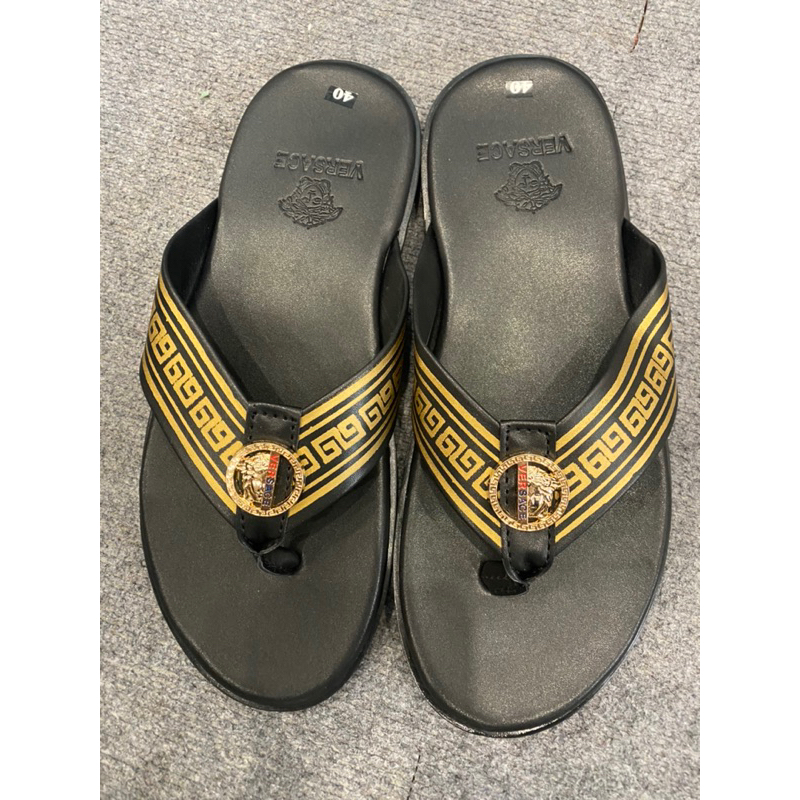 ☘️☘️☘️Dép kẹp nam VERSACE cao cấp da mền, xịn