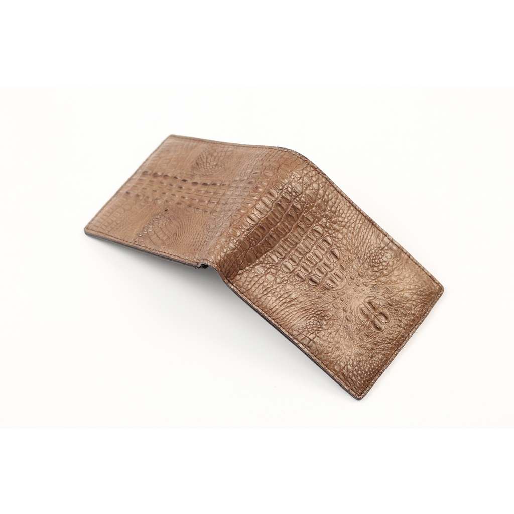 Ví nam cá con Da Cá Sấu v18c 2DO LEATHER kích thước  Quà Tặng Cho Người Thân, Sang Trọng, Cao Cấp, Siêu Bền