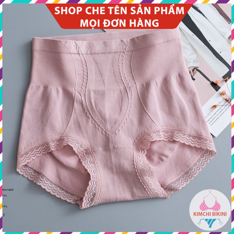 Quần silit nữ cotton mặc bên trong CẠP CAO NÂNG MÔNG GEN BỤNG co giãn tạo form dáng chuẩn QL178
