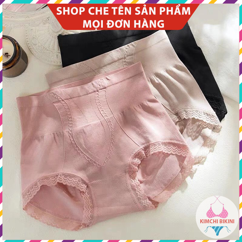 Quần silit nữ cotton mặc bên trong CẠP CAO NÂNG MÔNG GEN BỤNG co giãn tạo form dáng chuẩn QL178