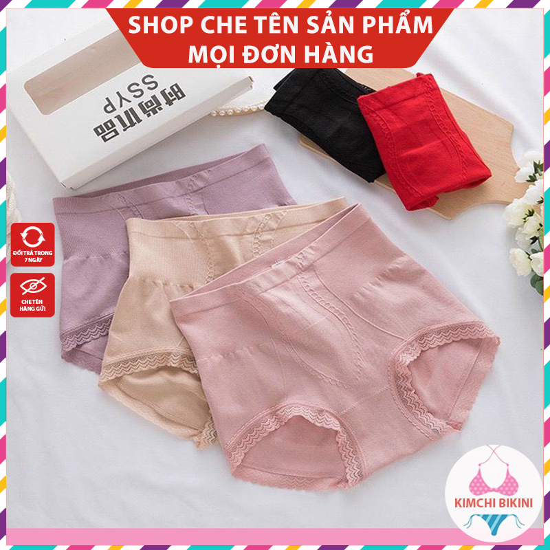 Quần silit nữ cotton mặc bên trong CẠP CAO NÂNG MÔNG GEN BỤNG co giãn tạo form dáng chuẩn QL178