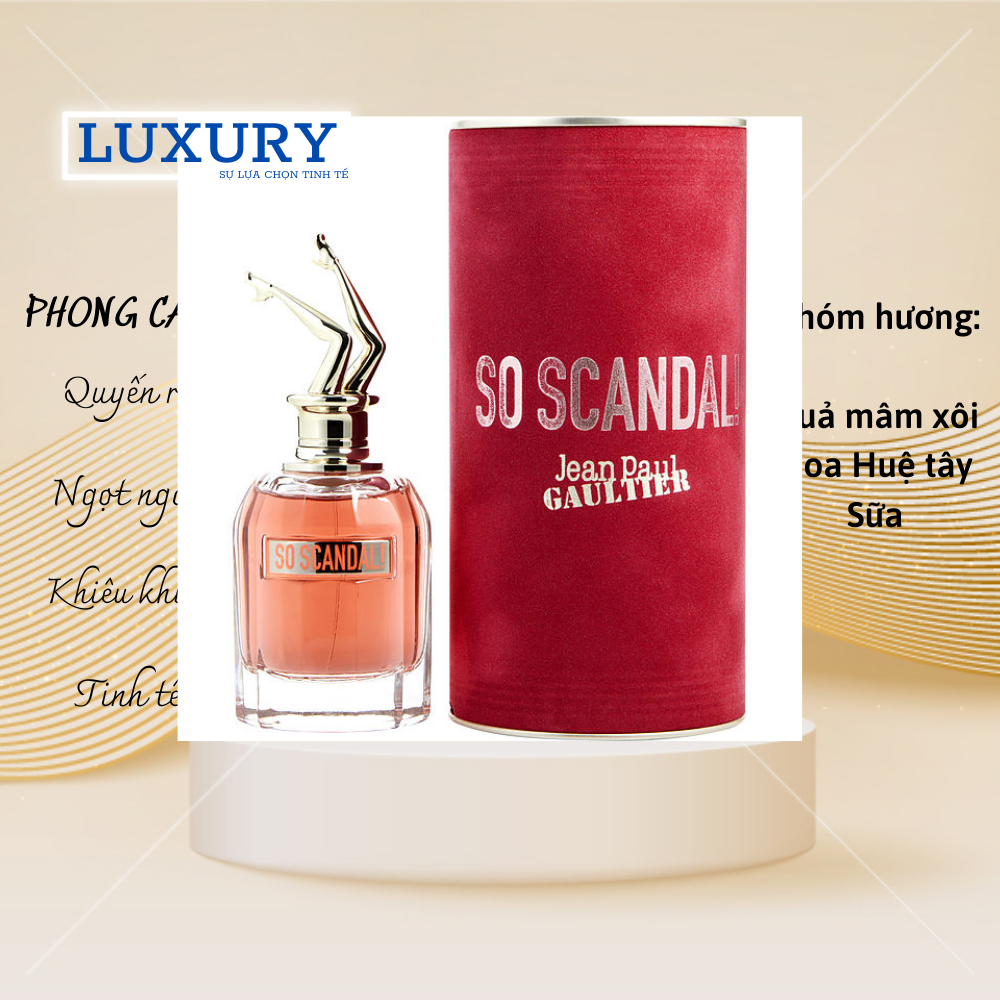 [AUTHENTIC] Nước Hoa Chiết Jean Paul Gaultier So Scandal EDP. Mẫu Thử 10ml Cực Phẩm Dành Cho Nữ Giới. QUYẾN RŨ_NGOT NGÀO | BigBuy360 - bigbuy360.vn