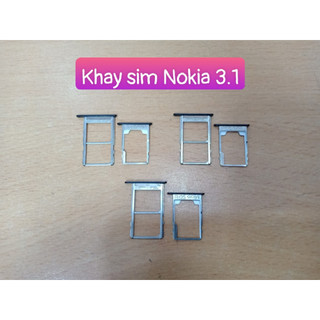 Khay sim nokia 3.1 ,zin tháo máy
