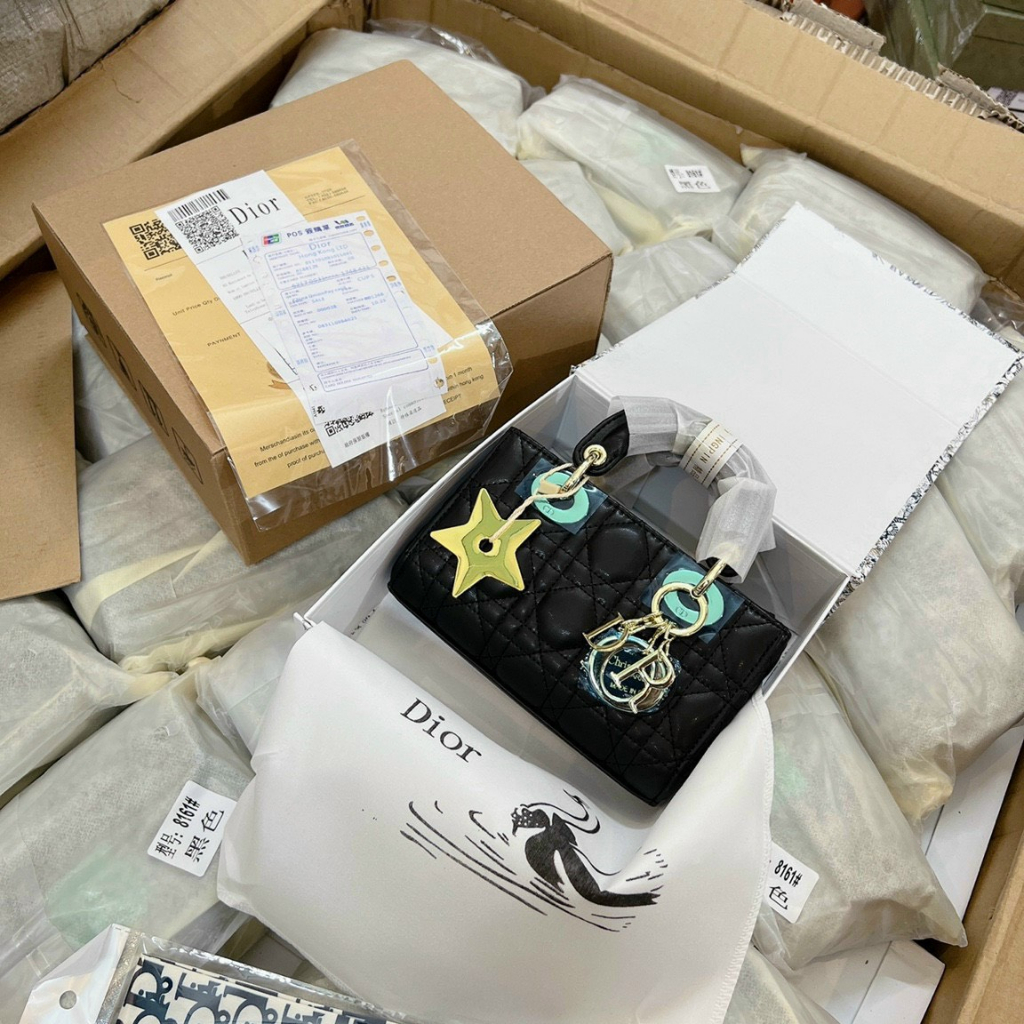 Túi CD Size 18 Bản Vip 2 bocx Nam Châm Sang Sịn Đeo Chéo Cầm Tay Siêu Sang Chảnh Cho Các Nàng Đi chơi