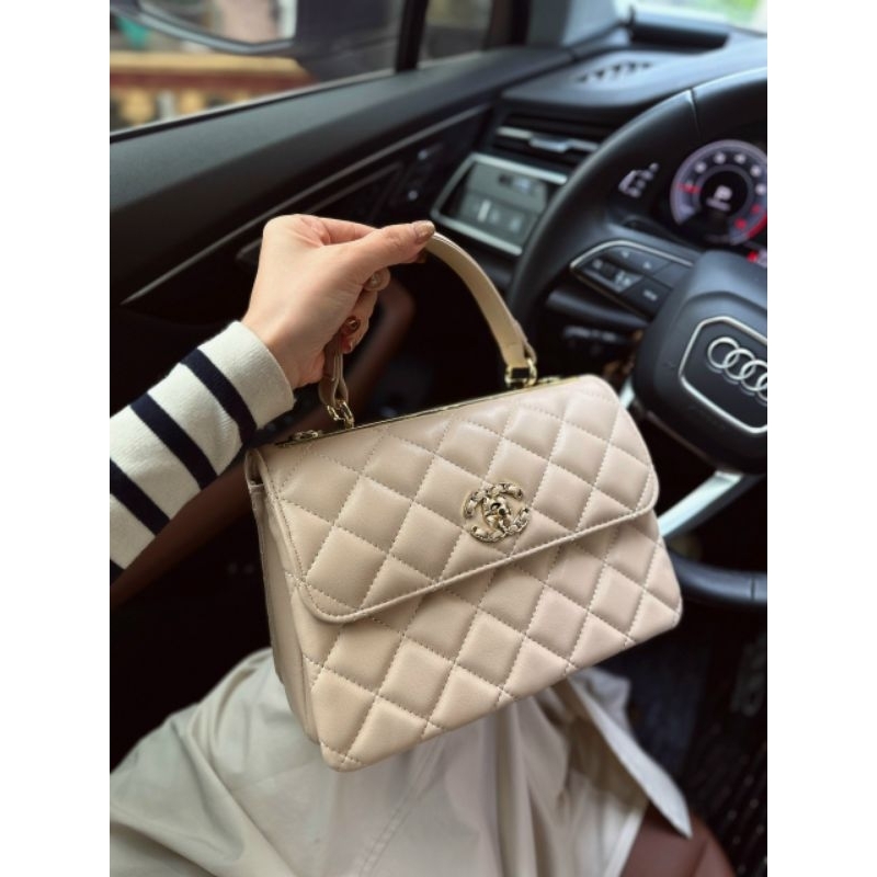 Túi C  N  hand bag logo new bản 2023