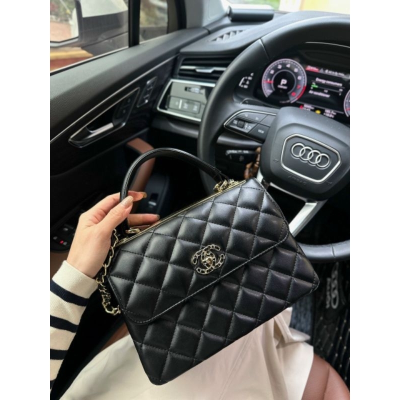 Túi C  N  hand bag logo new bản 2023