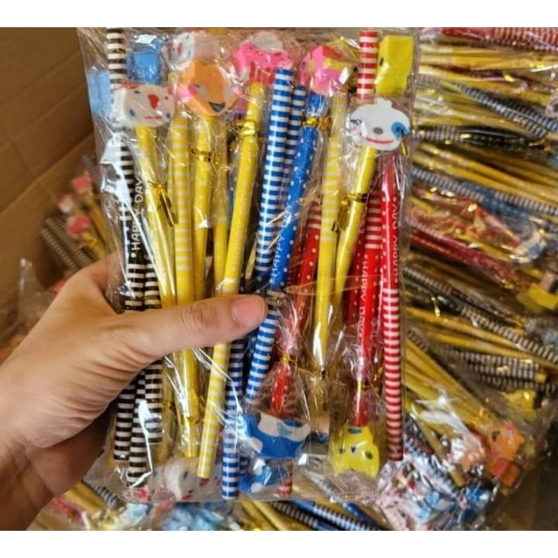 Bút chì đầu tẩy hình ngộ nghĩnh cute