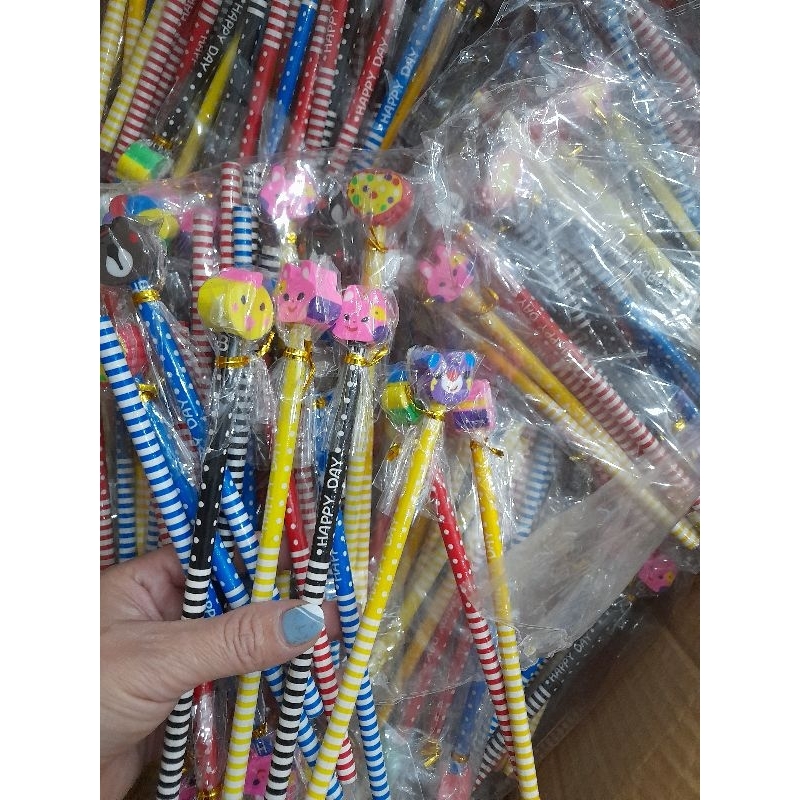 Bút chì đầu tẩy hình ngộ nghĩnh cute