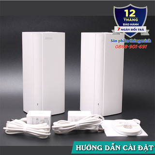 Bộ phát wifi router mesh không dây tenda nova ex12 - wifi 6 ax3000 - kết nối mesh wifi nhiều thiết bị