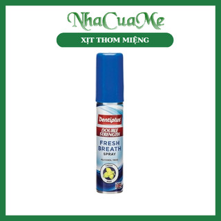 Chai xịt thơm miệng hiệu quả gấp đôi Dentiplus 25ml, diệt khuẩn, đem lại hơi thở tinh khiết, chống hôi miệng sau khi ăn
