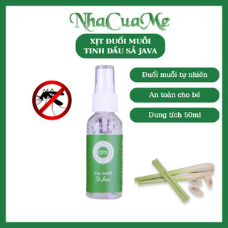 Xịt chống muỗi Tinh Dầu Sả java Om Fountain, Xua muỗi và các loại côn trùng hiệu quả, an toàn