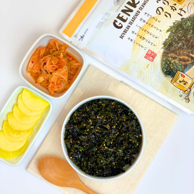 Combo 2 gói Rong Biển Trộn Cơm GENKAI - Đậu nành Kinako 50g