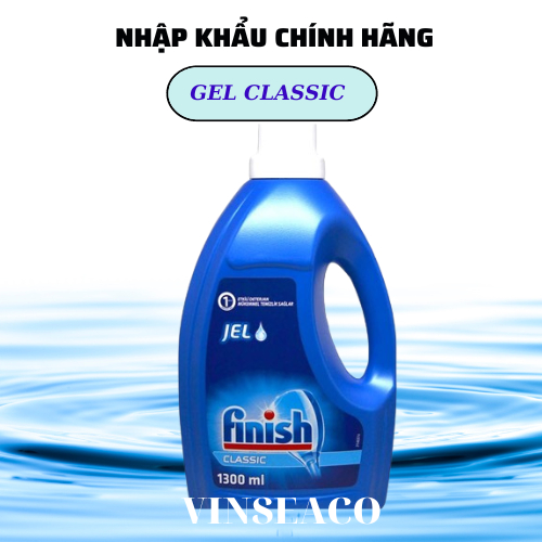 Gel rửa chén bát Finish Classic 1.5 lit/ Can.