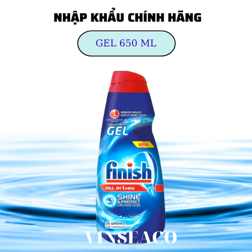 Gel rửa chén bát Finish Classic 1.5 lit/ Can.