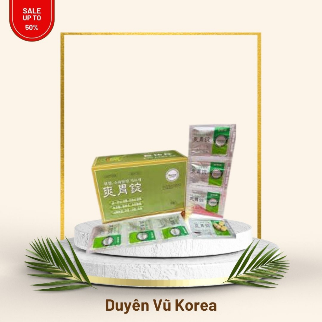 (CHÍNH HÃNG) VIÊN UỐNG DẠ DÀY ĐÔNG Y HÀN QUỐC HANSOL