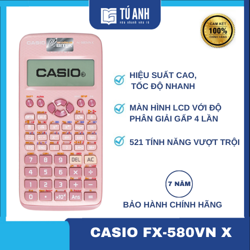 Máy Tính Khoa Học CASIO FX-580VN X
