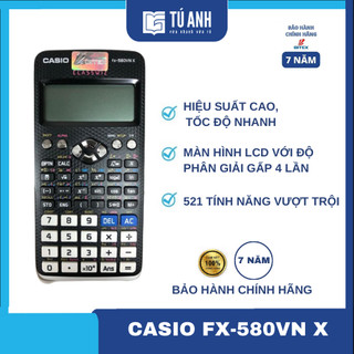 Máy tính khoa học casio fx-580vn x