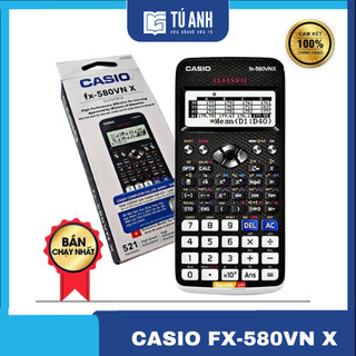 Máy Tính Khoa Học CASIO FX-580VN X [ Màu Trắng Đen ]