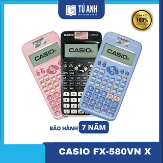 Máy Tính Khoa Học CASIO FX-580VN X [ Màu Xanh Dương ]
