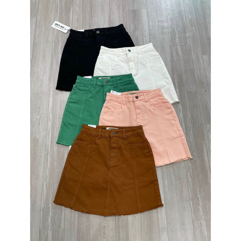 VÁY JEAN DÁNG A XUẤT KHẤU LAI TUA