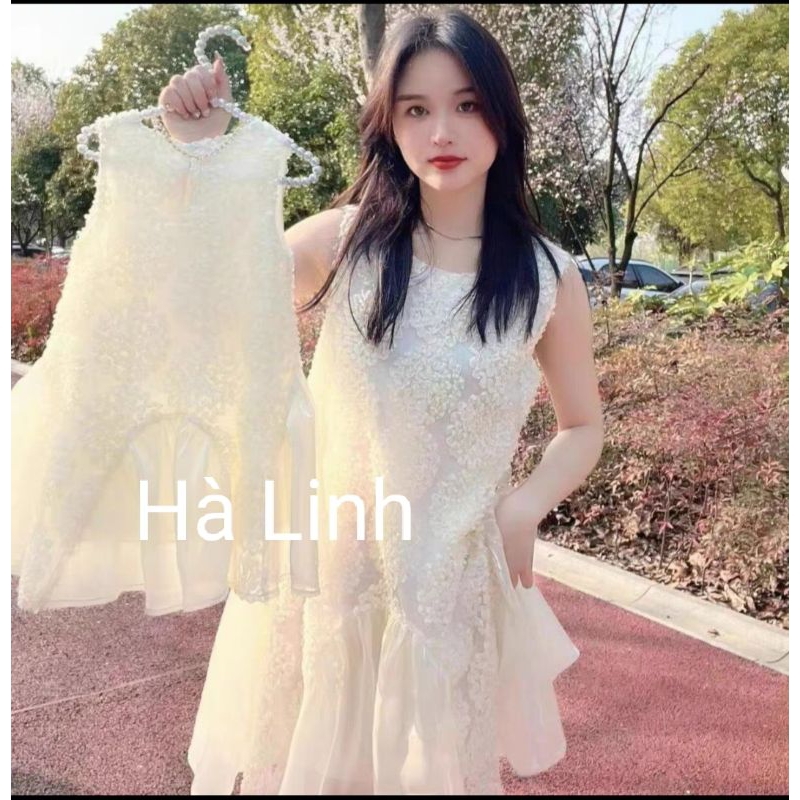 Váy đầm bé gái, đầm công chúa tơ đuôi cá cho bé từ 5_30kg