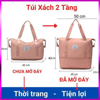 🌿 TÚI XÁCH DU LỊCH PINK – TÚI XÁCH TẬP GYM PINK THỜI TRANG (xanh, hồng)