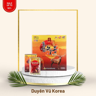Nước hồng sâm nhung hươu hàn quốc hộp 30 gói * 70ml
