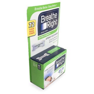 Miếng dán thông mũi Breathe Right Nasal Strips 72 miếng