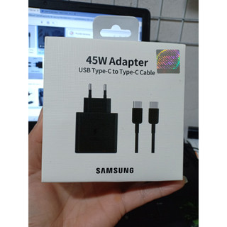 Bộ củ cáp sạc nhanh 45w samsung dây type c - sạc siêu nhanh note 10 plus/s20 ultra plus 5g/note 20/note 20 ultra 5g..