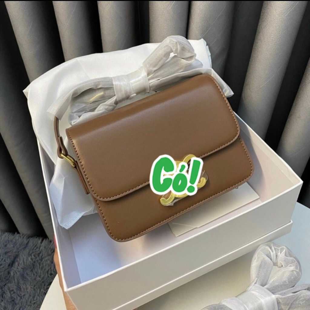 Túi đeo chéo đeo vai size 22 cm hàng cao cấp ful bocx nguyên siu