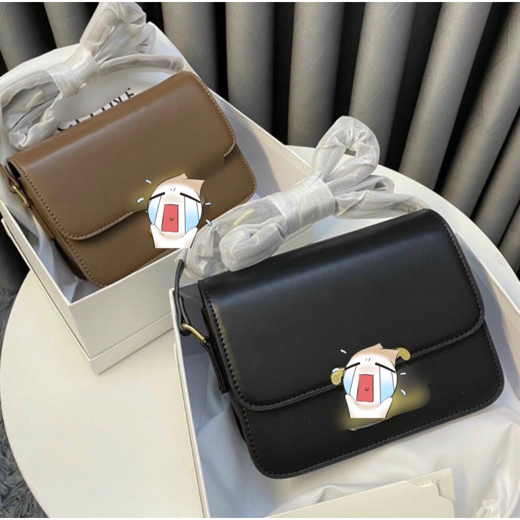 Túi đeo chéo đeo vai size 22 cm hàng cao cấp ful bocx nguyên siu