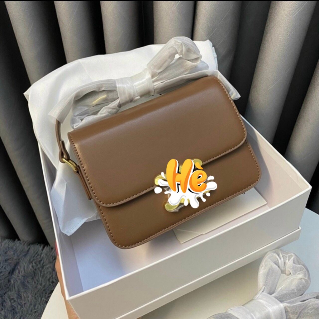 Túi đeo chéo đeo vai size 22 cm hàng cao cấp ful bocx nguyên siu