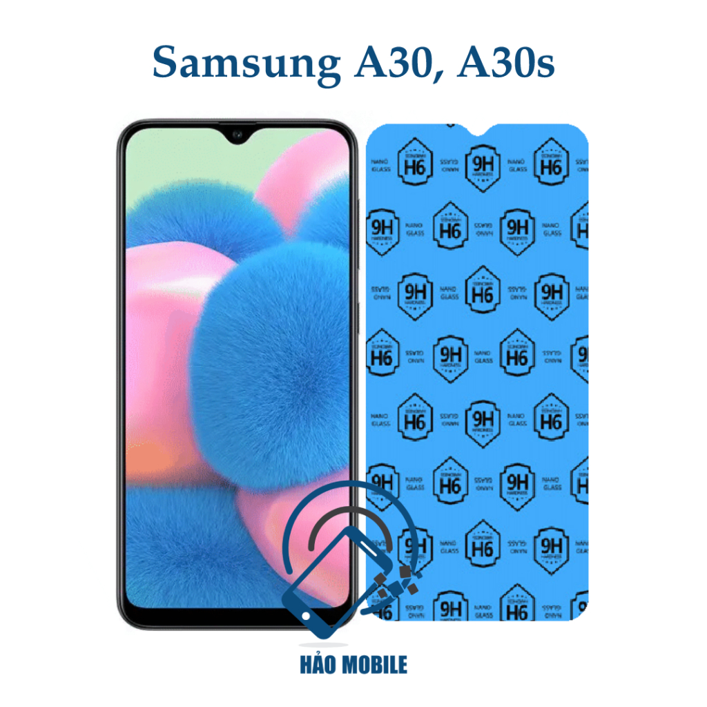 Dán cường lực dẻo nano 9H Samsung A30, A30s