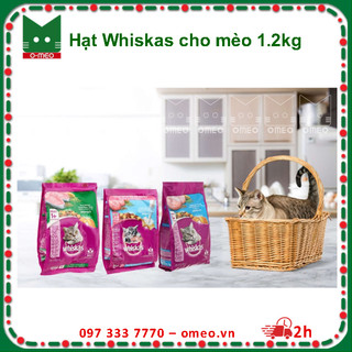 (1.2KG) HẠT WHISKAS CHO MÈO TRƯỞNG THÀNH