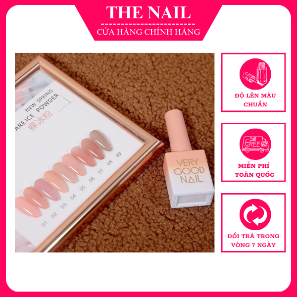 Set sơn gel thạch Very Good Nail 9 màu chính hãng