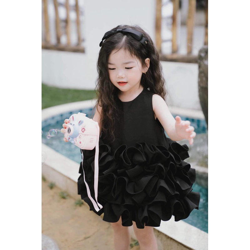 Váy tiểu thư công chúa siêu xinh cho bé gái