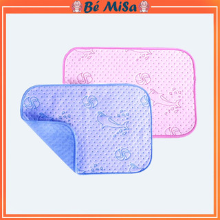 Set 2 chiếu lót chống thấm 4 lớp loại đẹp cho bé ( 50 x70cm)- BEMISA (Bé Misa)