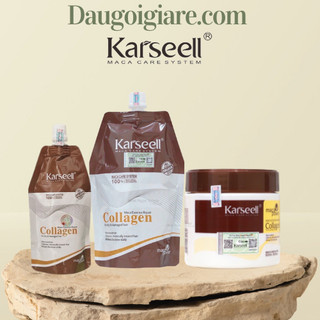 Kem Ủ Tóc Collagen Karseell Maca 500ML Phục Hồi Tóc Hư Tổn Siêu Mềm Mượt Hương Nước Hoa Hàng Chính Hãng