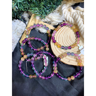 Vòng tay Rainbow Fluorite