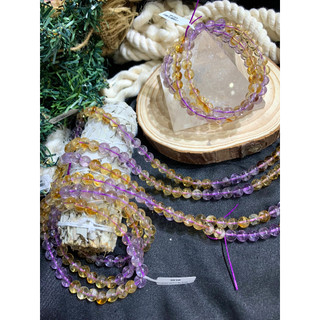 Vòng tay ametrine 6mm 3 vòng quấn | cada decor