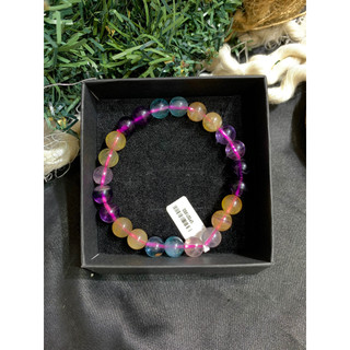 Vòng tay Rainbow Fluorite