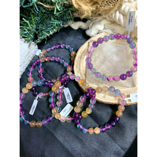 Vòng tay Rainbow Fluorite
