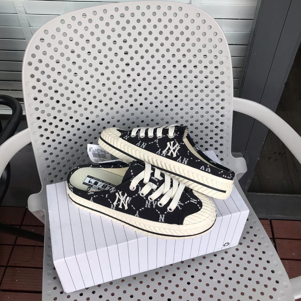 Giày MLB Playball Mule Dia Monogram SS22