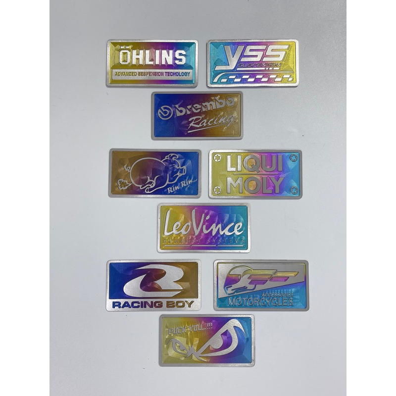 Tem titan dán nắp nước Ab Vario Click 8.5x4.5cm, giao màu ngẫu nhiên