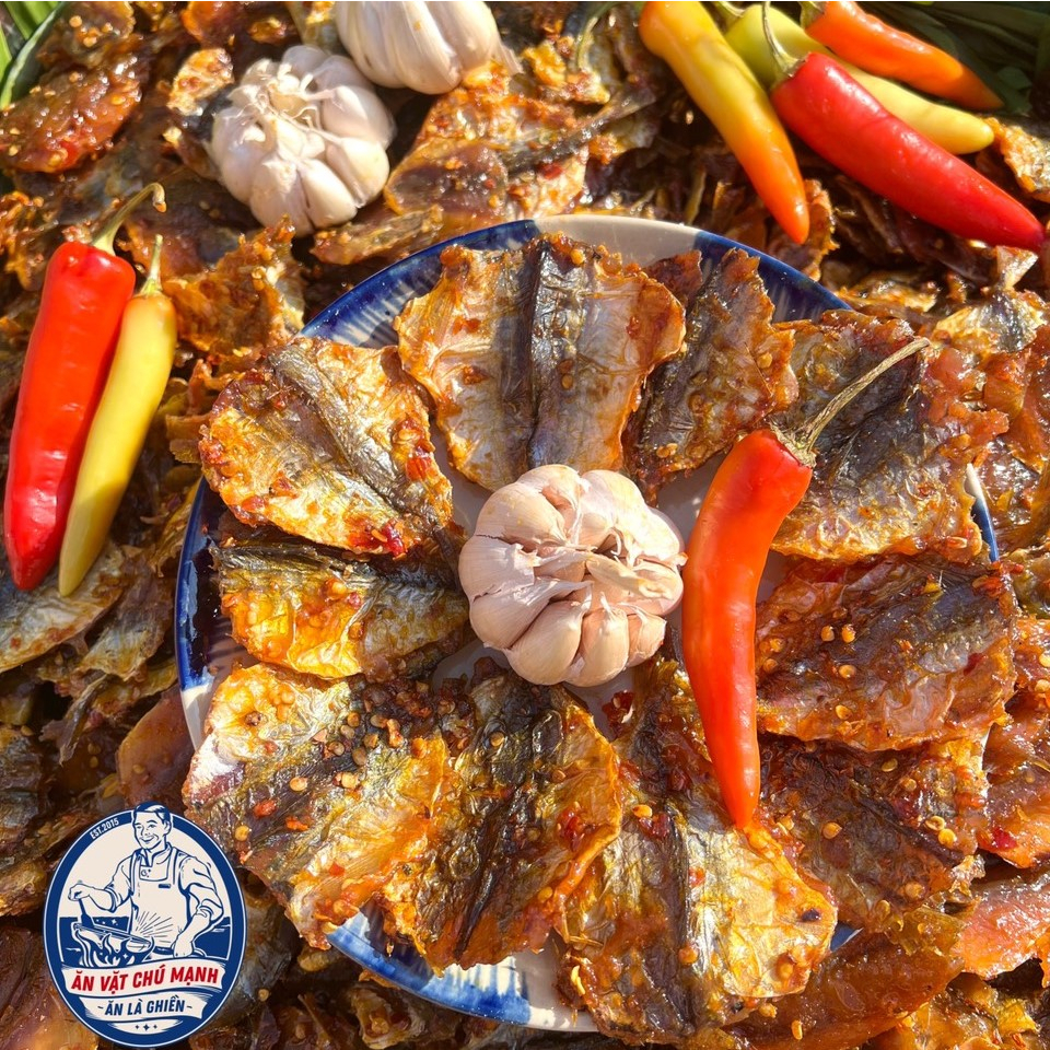 Cá Chỉ Vàng Rim Tỏi Ớt