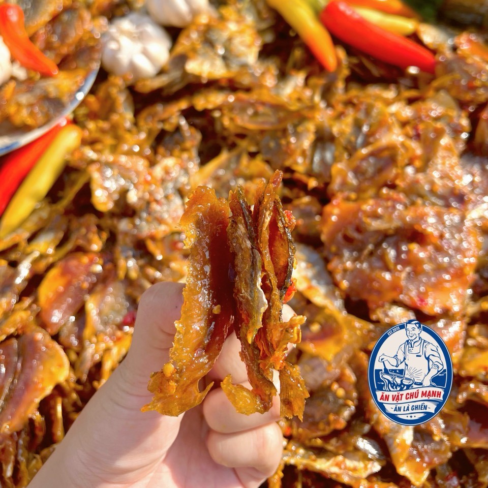 Cá Chỉ Vàng Rim Tỏi Ớt