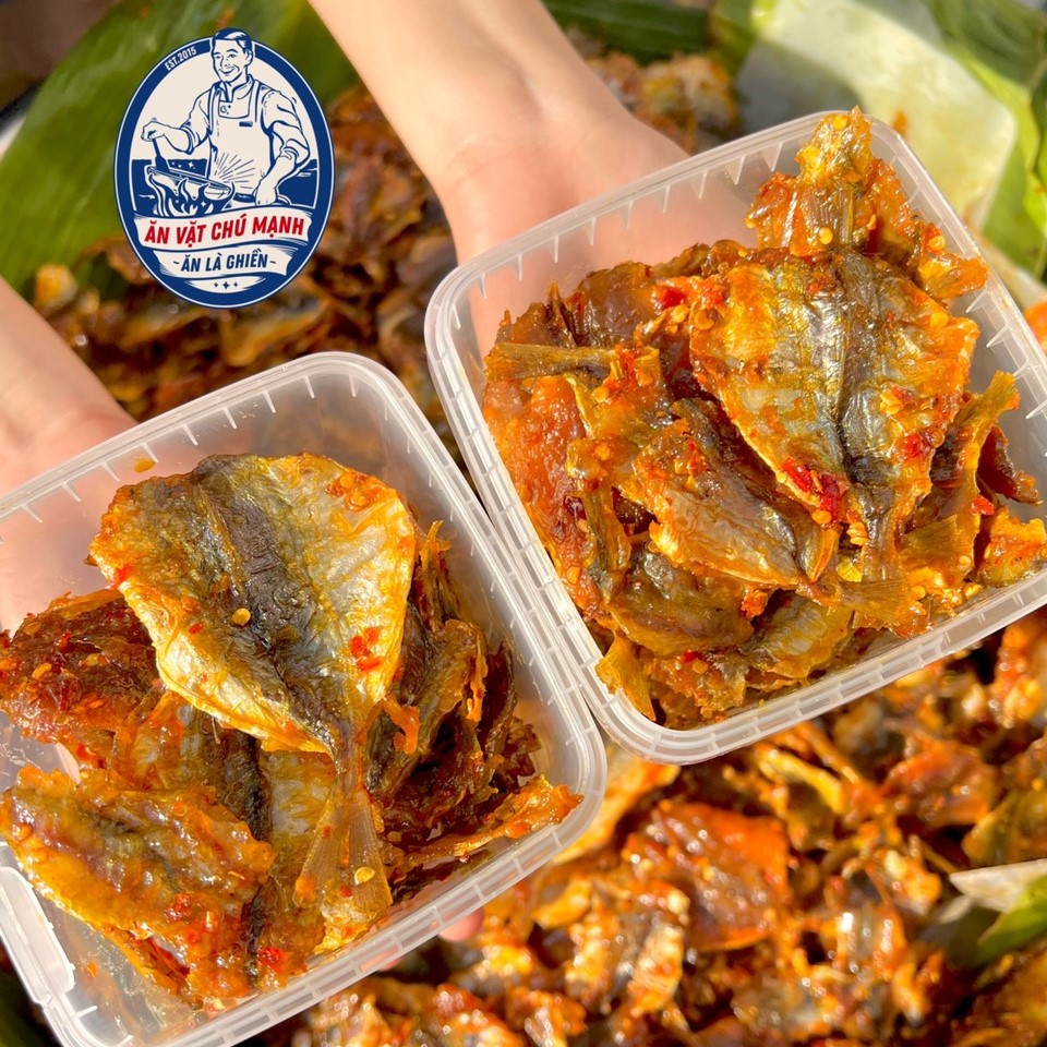 Cá Chỉ Vàng Rim Tỏi Ớt