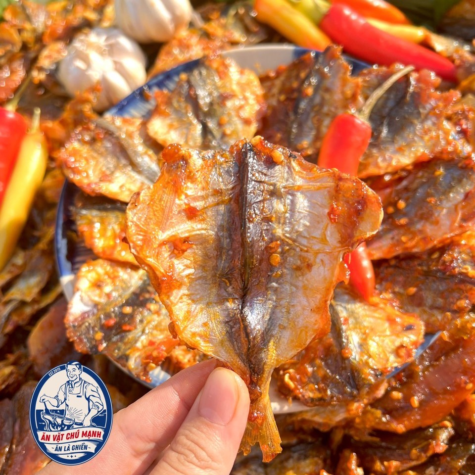 Cá Chỉ Vàng Rim Tỏi Ớt