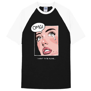 Áo thun INFINITEE FNI049T 100% cotton, áo Raglan form rộng unisex.