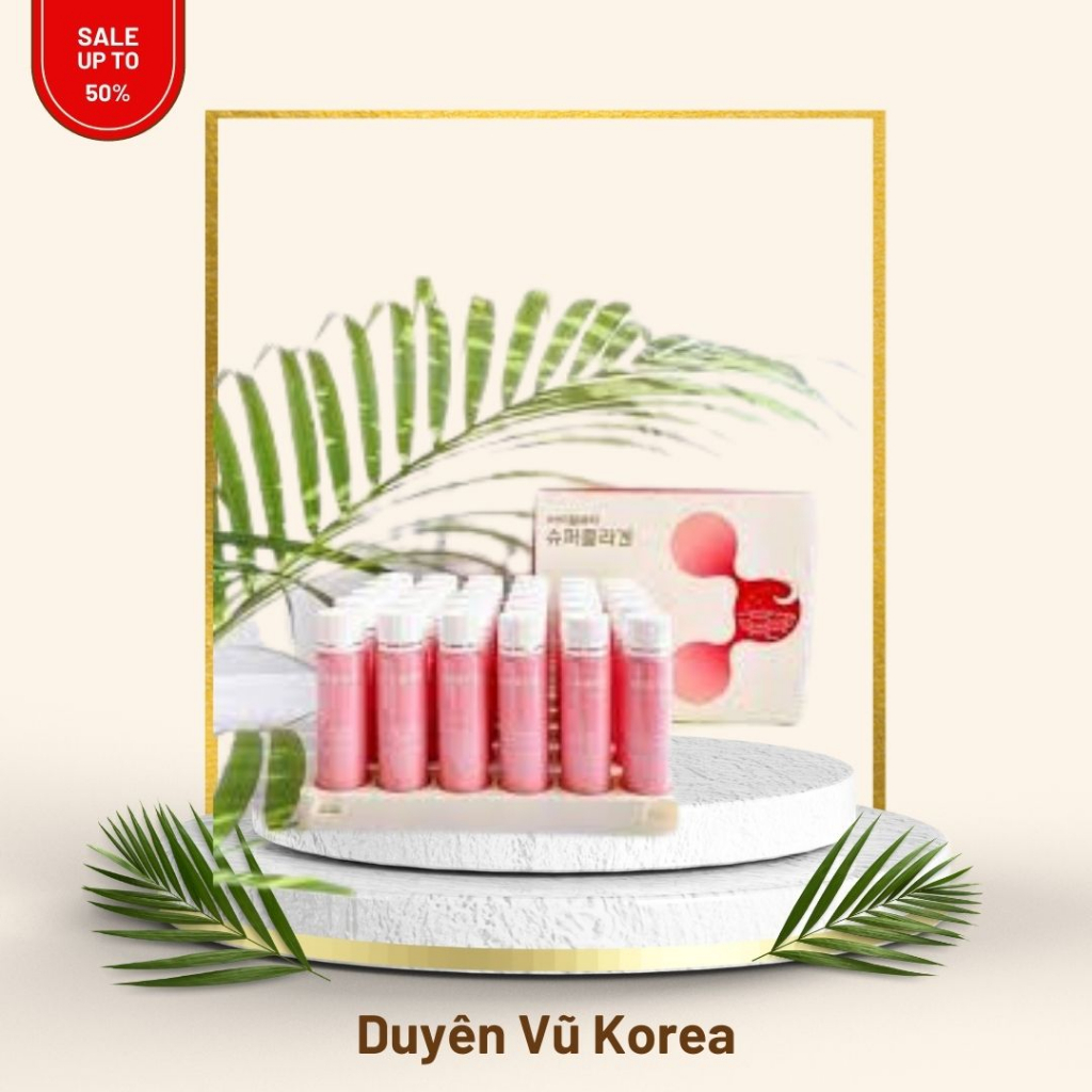 SET Nước Uống Collagen VB Hỗ Trợ Làm Đẹp, Ngăn Ngừa Lão Hóa Vital Beautie Super Collagen VB HÀN QUỐC